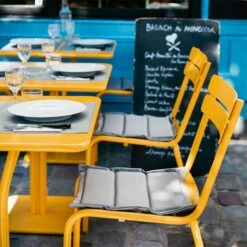 Luxembourg Chair Cushion 40x45 Cm, Almond Green -Hay Sales Store fermob luxembourg chair cushion 40x45 cm 2