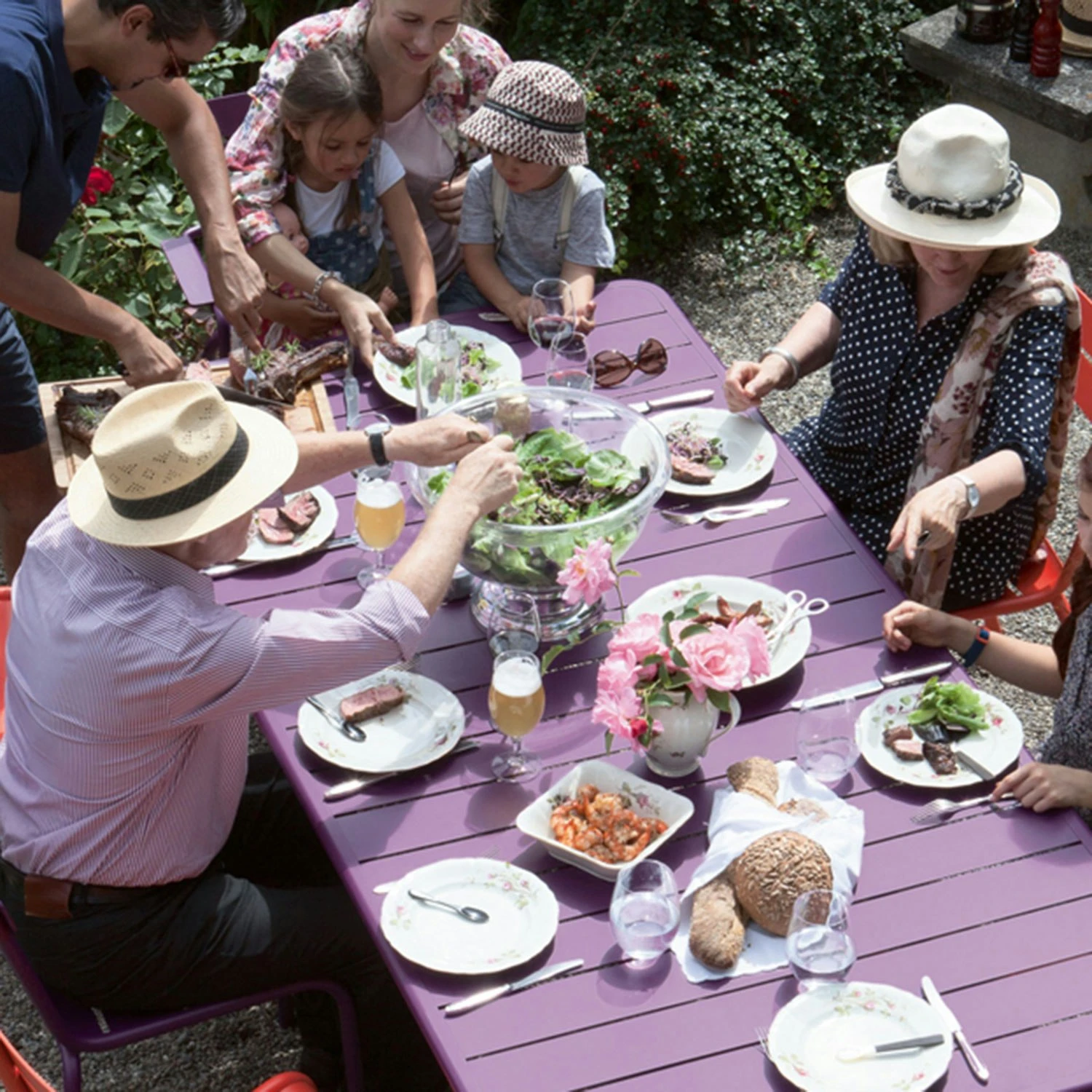 Luxembourg Table 207x100, Cotton White 3 Luxembourg Table 207x100, Cotton White - Image 3