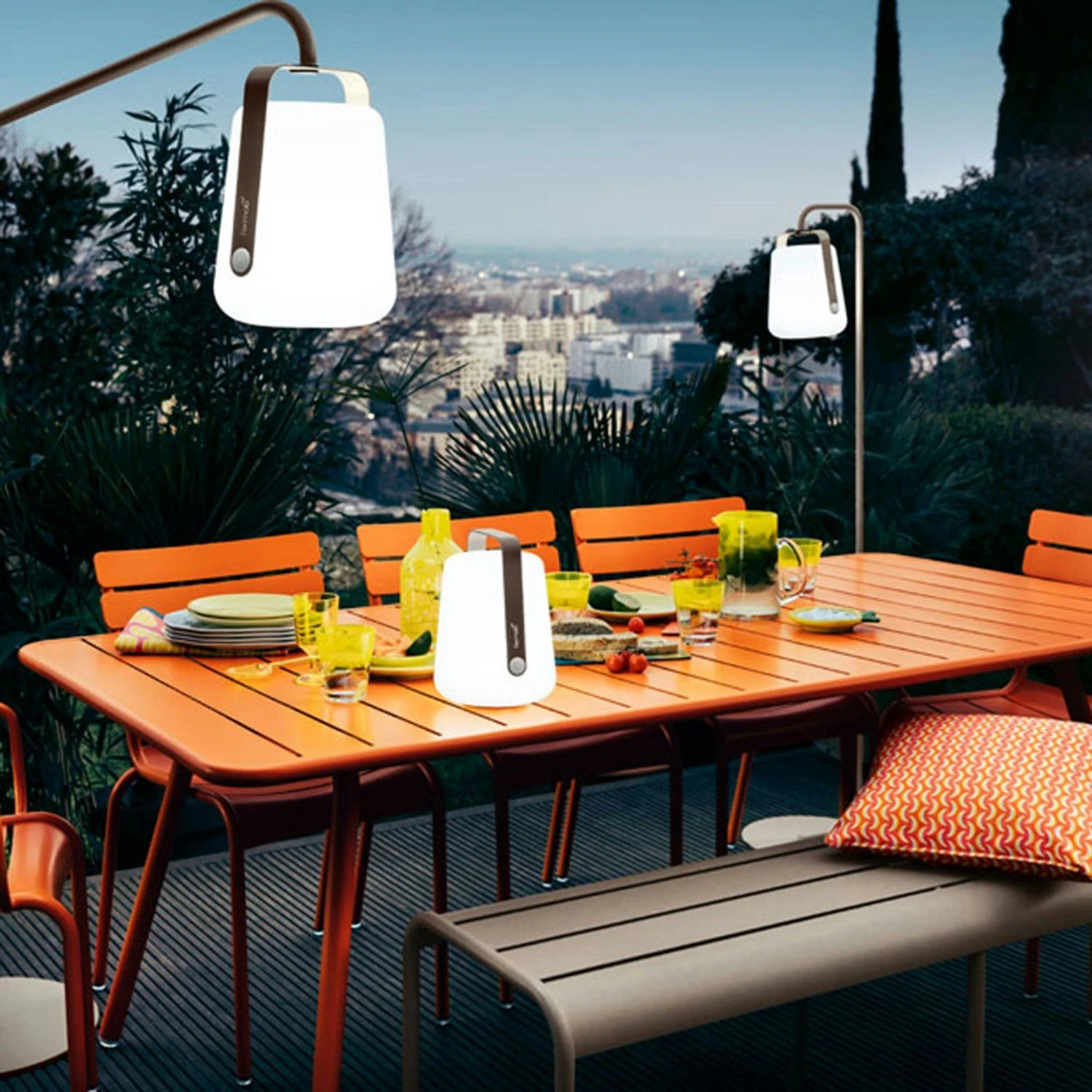 Luxembourg Table 207x100, Cotton White 4 Luxembourg Table 207x100, Cotton White - Image 4