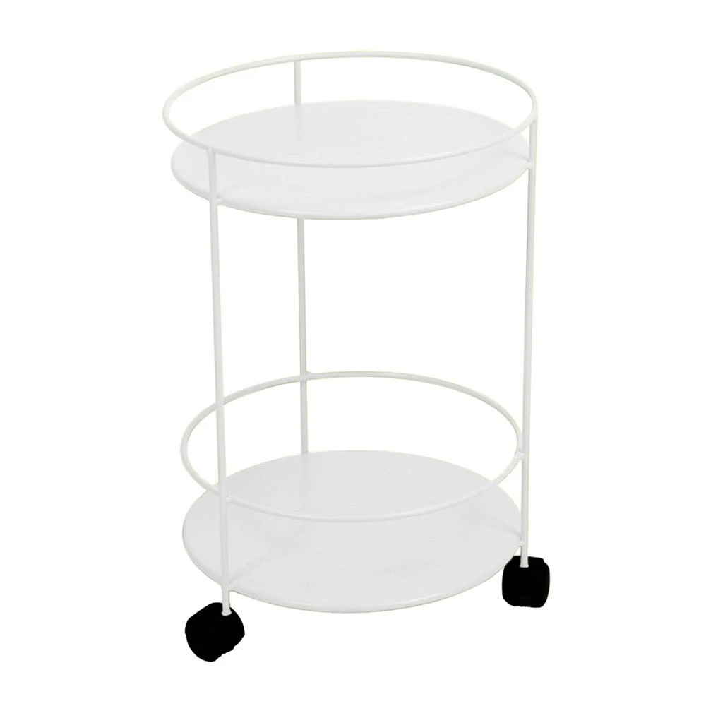 Small Table Wheels Ø40 Cm, Cotton White 1 Small Table Wheels Ø40 Cm, Cotton White