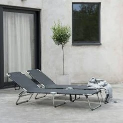 FIAM Amigo Sunbed, Black 10 FIAM Amigo Sunbed, Black -Hay Sales Store fiam amigo sunbed 20