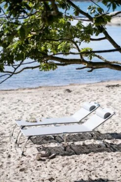 FIAM Amigo XXL Sunbed, White -Hay Sales Store fiam amigo xxl sunbed 1 2