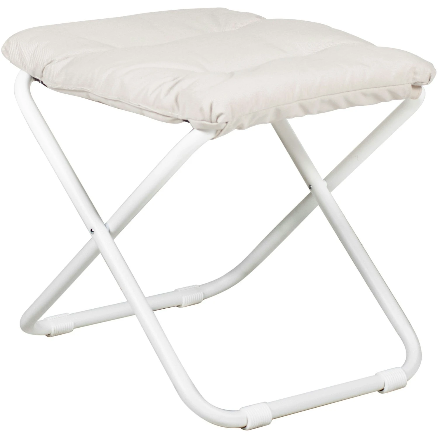 FIAM Chico Soft Footrest, Beige ( White Frame) 1 FIAM Chico Soft Footrest, Beige ( White Frame)