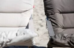 FIAM Fiesta Soft Deck Chair, Beige ( White Frame) -Hay Sales Store fiam fiesta soft deck chair 23 1