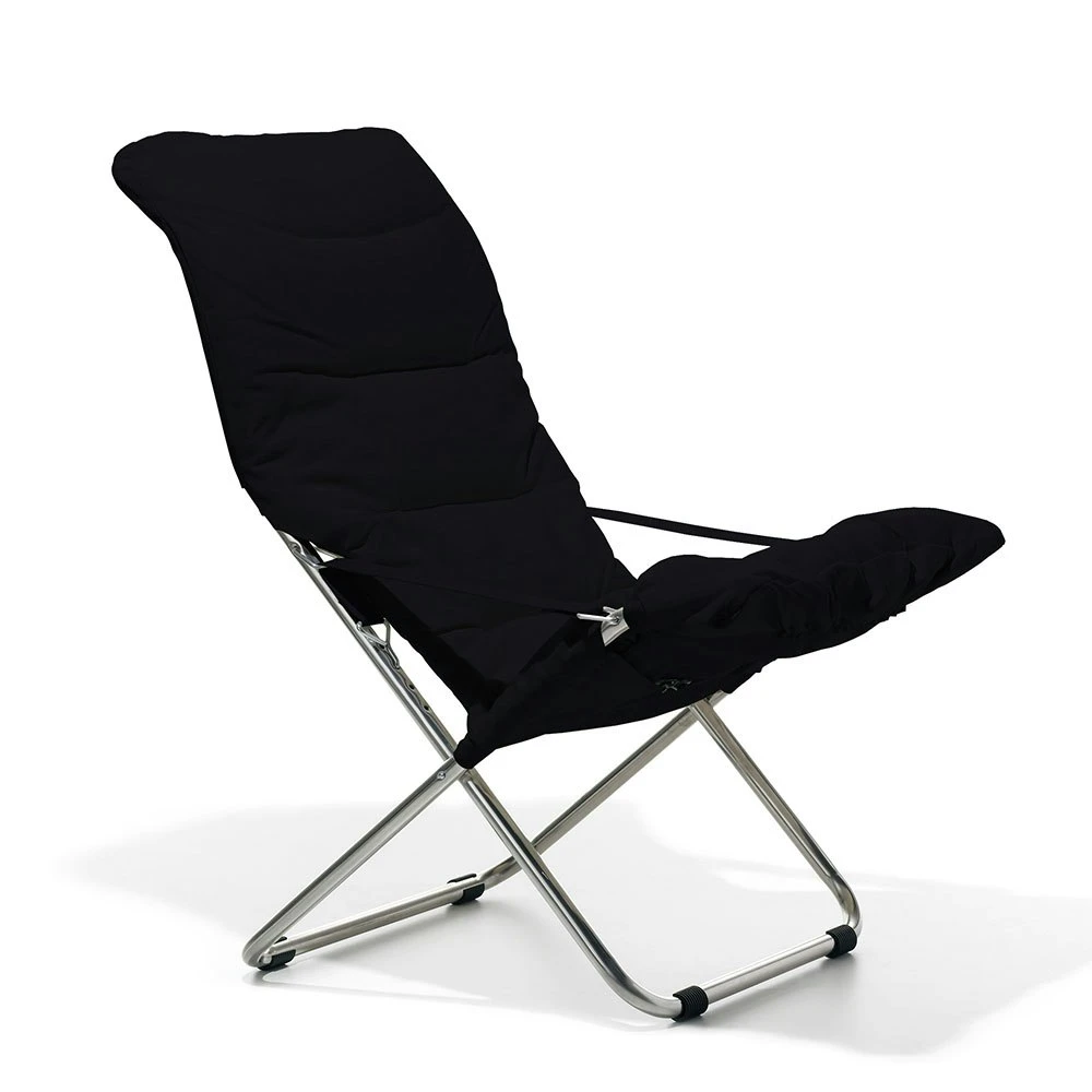 FIAM Fiesta Soft Deck Chair, Black 1 FIAM Fiesta Soft Deck Chair, Black