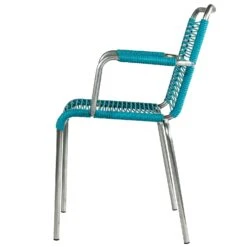 FIAM Mya Spaghetti Armchair, Turquoise -Hay Sales Store fiam mya spaghetti armchair 17