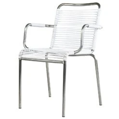 FIAM Mya Spaghetti Armchair, White