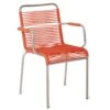 FIAM Mya Spaghetti Armchair, Orange
