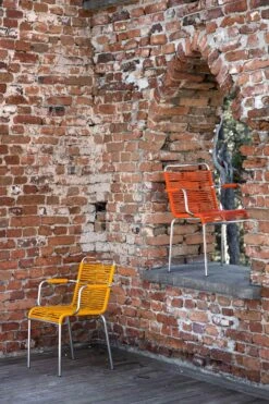 FIAM Mya Spaghetti Armchair, Yellow -Hay Sales Store fiam mya spaghetti with armrests black 20