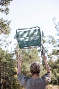 FIAM Mya Spaghetti Armchair, Sage Green -Hay Sales Store fiam mya spaghetti with armrests black 9