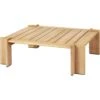 Gubi Atmosfera Coffee Table Teak, 100x113 Cm