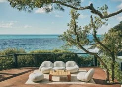 Gubi Atmosfera Coffee Table Teak, 100x113 Cm -Hay Sales Store gubi atmosfera coffee table teak 113x100 2