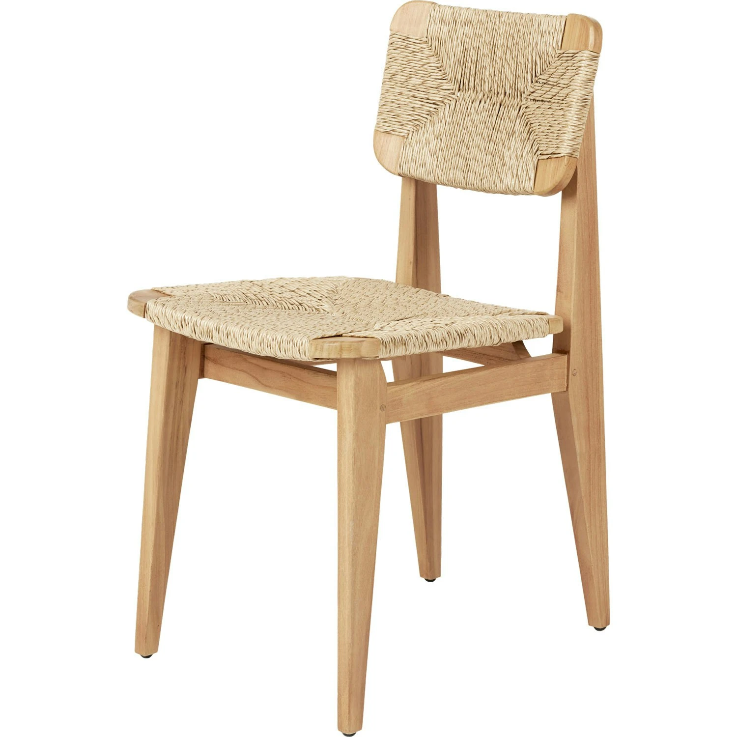 Gubi C-Chair Outdoor Dining Chair Teak 2 Gubi C-Chair Outdoor Dining Chair Teak - Image 2