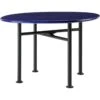 Gubi Carmel Coffee Table 60x60 Cm, Pacific Blue
