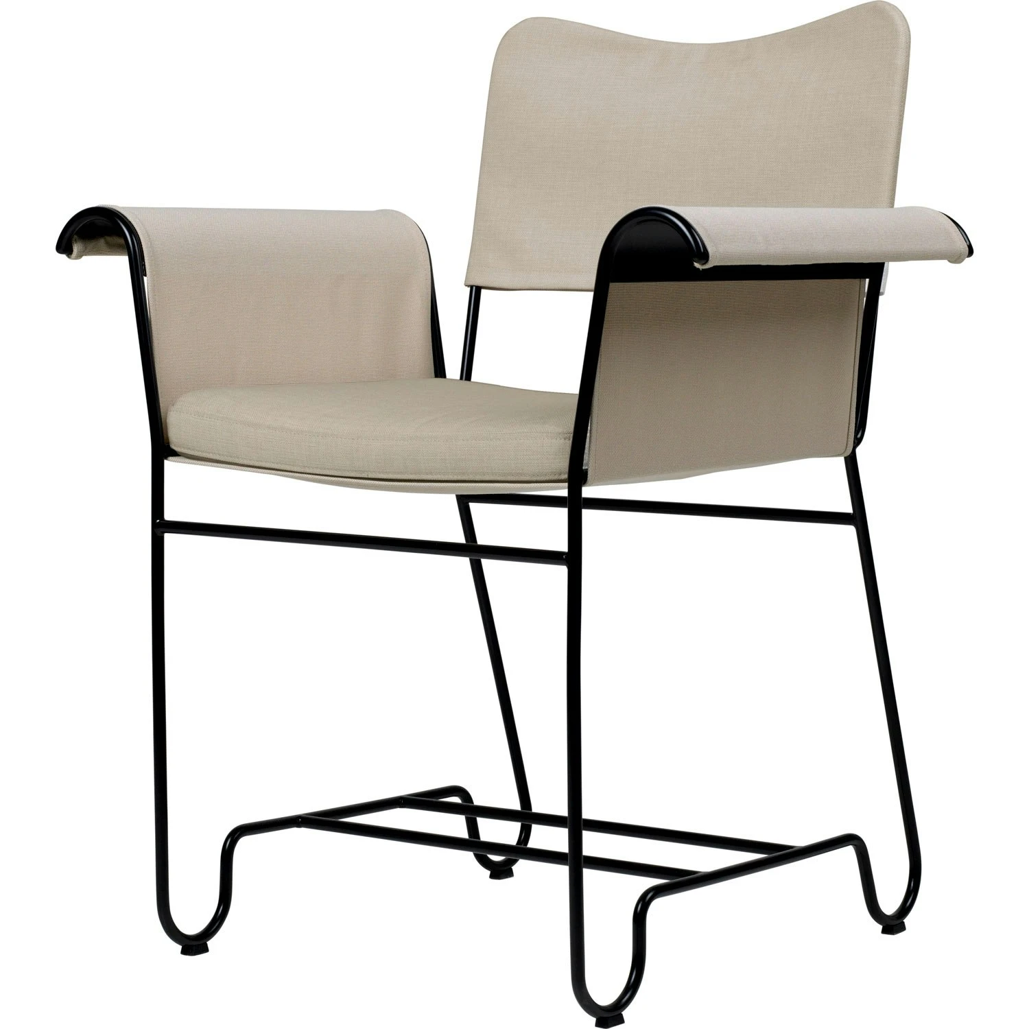 Gubi Tropique Dining Chair, Classic Black / Udine 12 3 Gubi Tropique Dining Chair, Classic Black / Udine 12 - Image 3