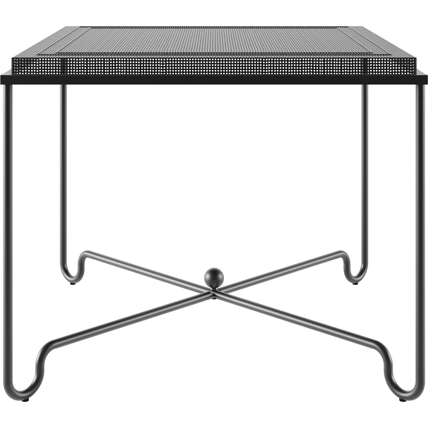Gubi Tropique Dining Table 90x90 Cm, Black 1 Gubi Tropique Dining Table 90x90 Cm, Black
