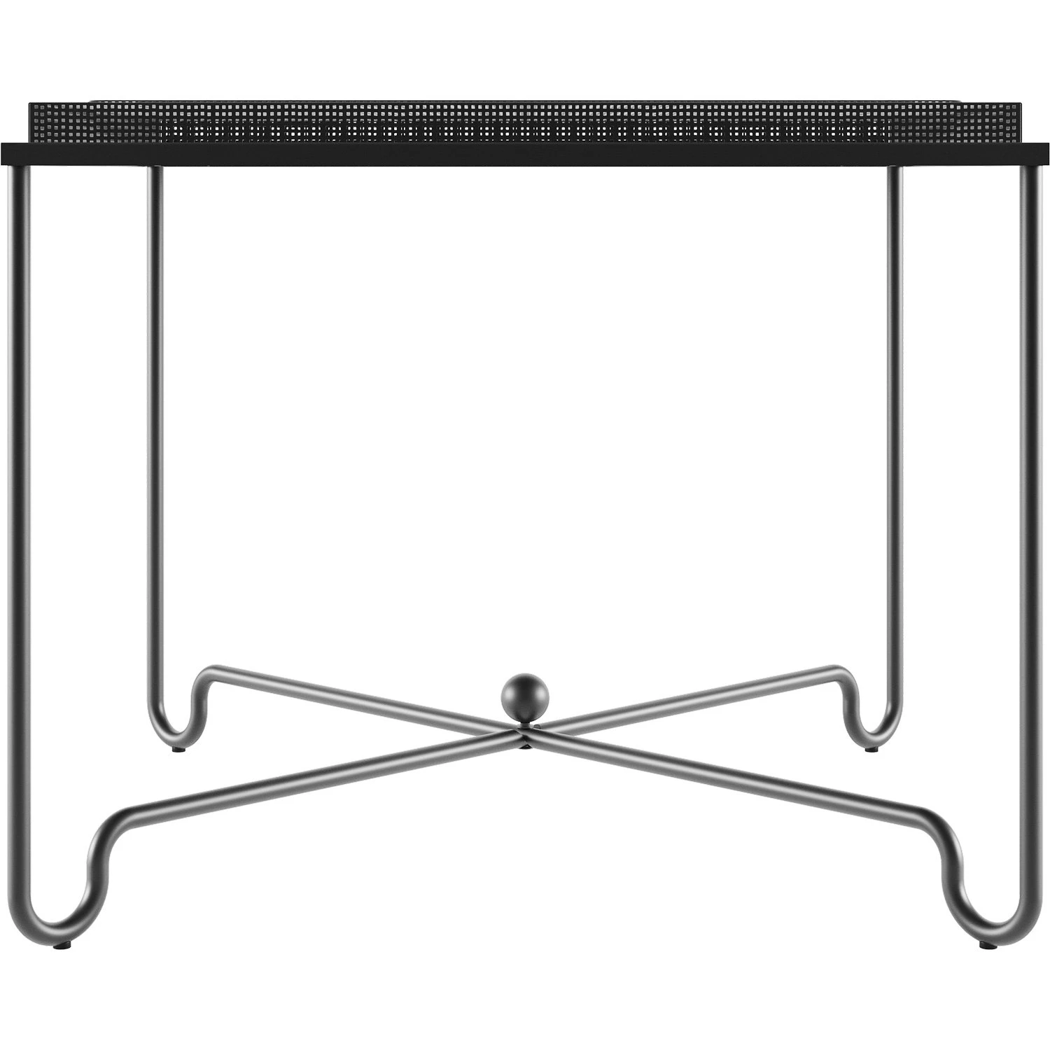 Gubi Tropique Dining Table 90x90 Cm, Black 3 Gubi Tropique Dining Table 90x90 Cm, Black - Image 3