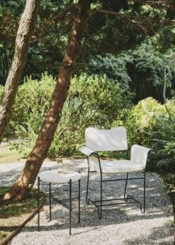 Gubi TS Outdoor Side Table Ø40x51 Cm, Black/White Travertine 9 Gubi TS Outdoor Side Table Ø40x51 Cm, Black/White Travertine -Hay Sales Store gubi ts outdoor side table 40 black white travertine 4