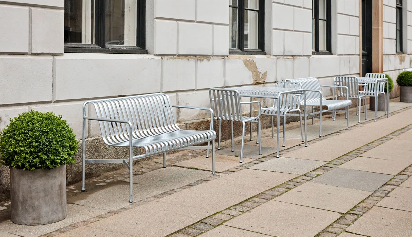 Hay Palissade Armchair, Hot Galvanized 3 Hay Palissade Armchair, Hot Galvanized - Image 3