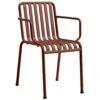 Hay Palissade Armchair, Iron Red