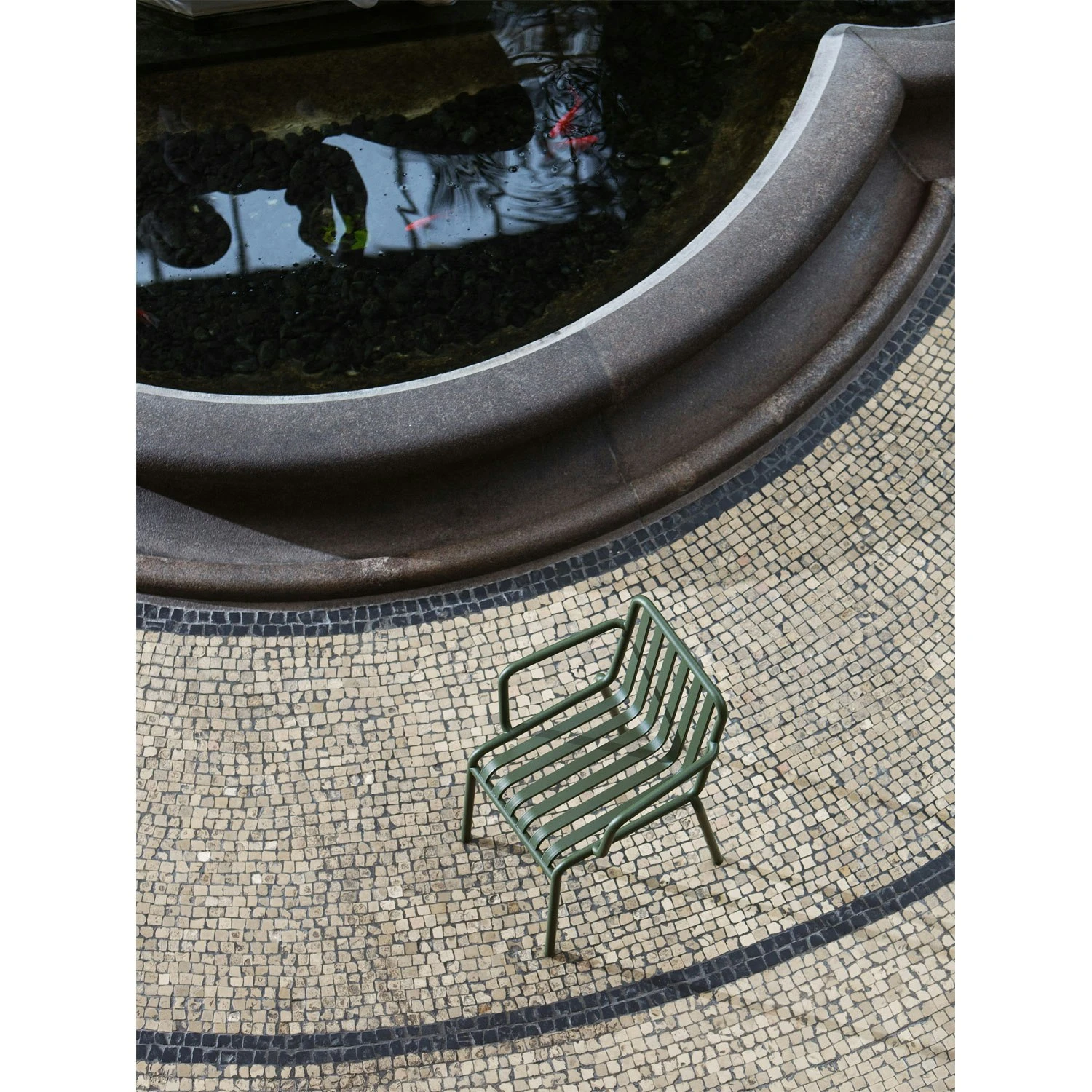 Hay Palissade Armchair, Sky Grey 2 Hay Palissade Armchair, Sky Grey - Image 2