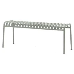 Hay Palissade Bench, Sky Grey