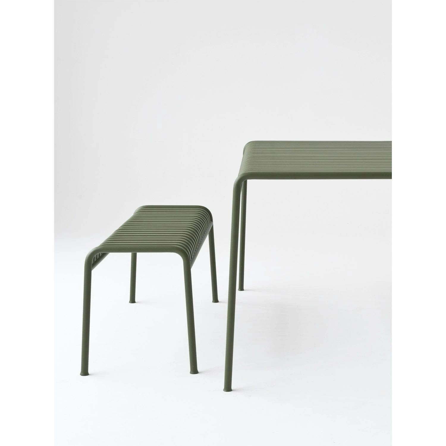 Hay Palissade Bench, Olive 6 Hay Palissade Bench, Olive - Image 6