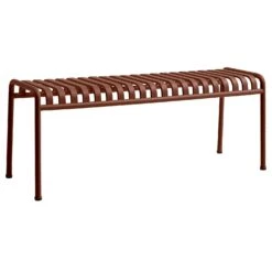 Hay Palissade Bench, Iron Red