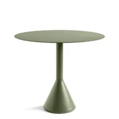 Hay Palissade Cone Table Ø90 Cm, Olive