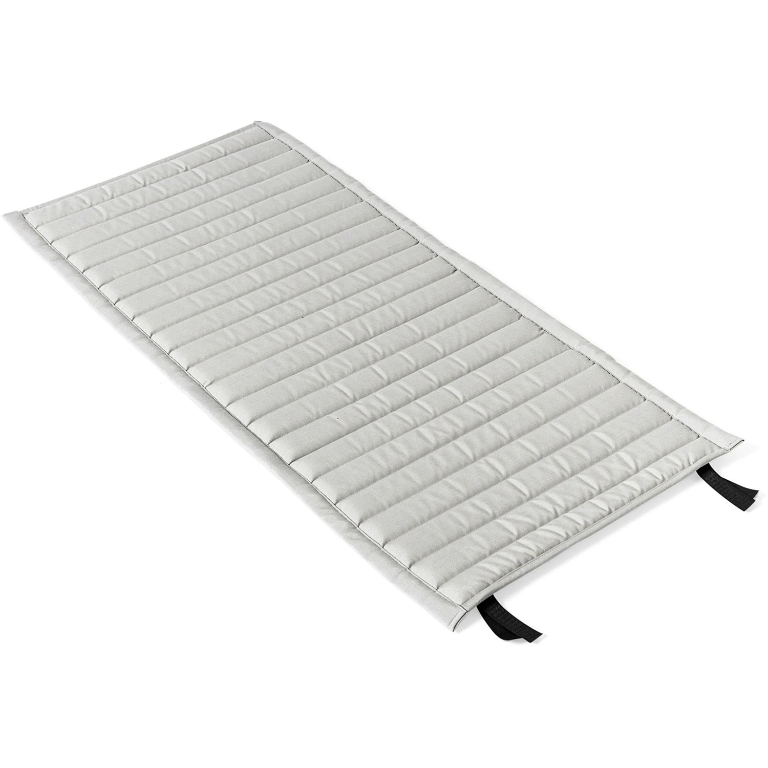 Hay Palissade Cushion Quilted Dining Armchair, Sky Grey 1 Hay Palissade Cushion Quilted Dining Armchair, Sky Grey