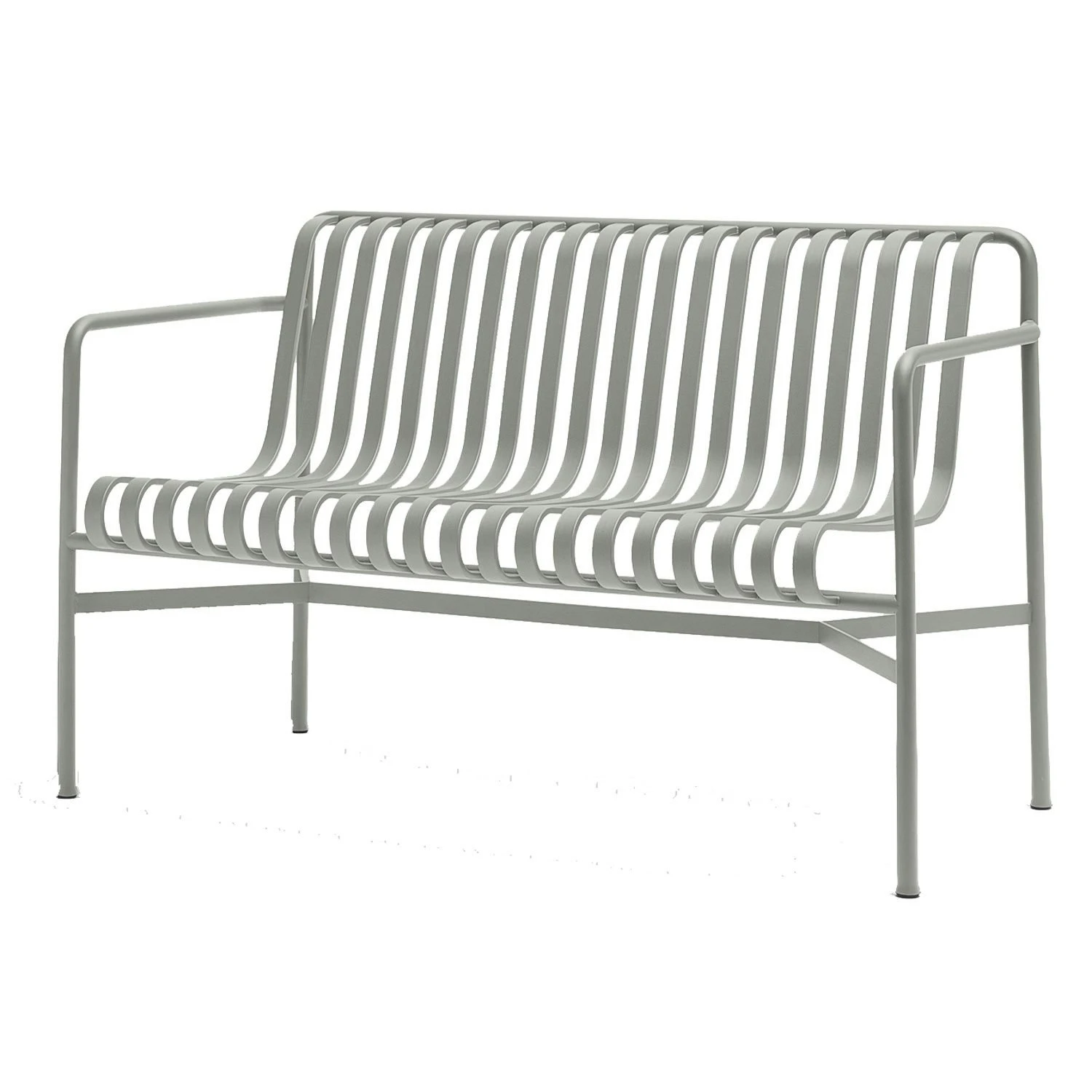 Hay Palissade Dining Bench, Sky Grey 1 Hay Palissade Dining Bench, Sky Grey