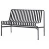 Hay Palissade Dining Bench Without Armrests, Anthracite