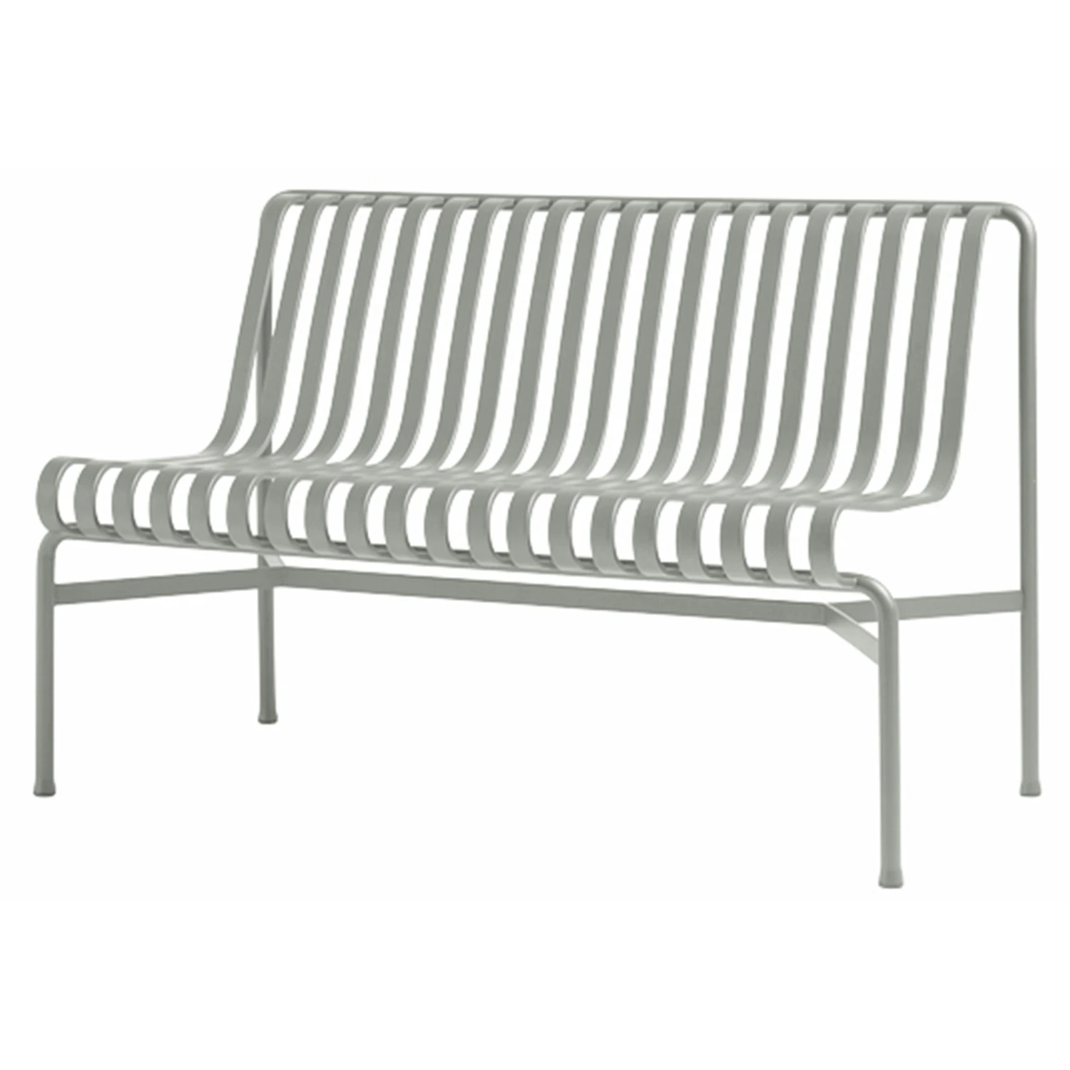 Hay Palissade Dining Bench Without Armrests, Sky Grey 1 Hay Palissade Dining Bench Without Armrests, Sky Grey