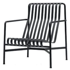 Hay Palissade Lounge Chair High, Anthracite