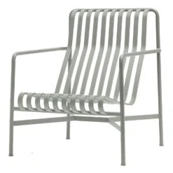 Hay Palissade Lounge Chair High, Sky Grey