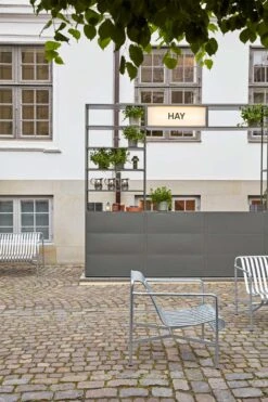 Hay Palissade Lounge Chair Low, Hot Galvanized -Hay Sales Store hay palissade lounge chair low 13