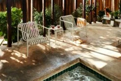 Hay Palissade Lounge Chair Low, Sky Grey -Hay Sales Store hay palissade lounge chair low 5