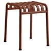 Hay Palissade Stool, Iron Red