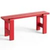 Hay Weekday Bench 23x111 Cm, Wine Red