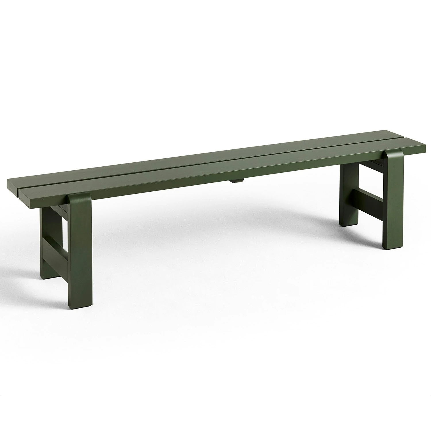 Hay Weekday Bench 32x190 Cm, Olive 1 Hay Weekday Bench 32x190 Cm, Olive