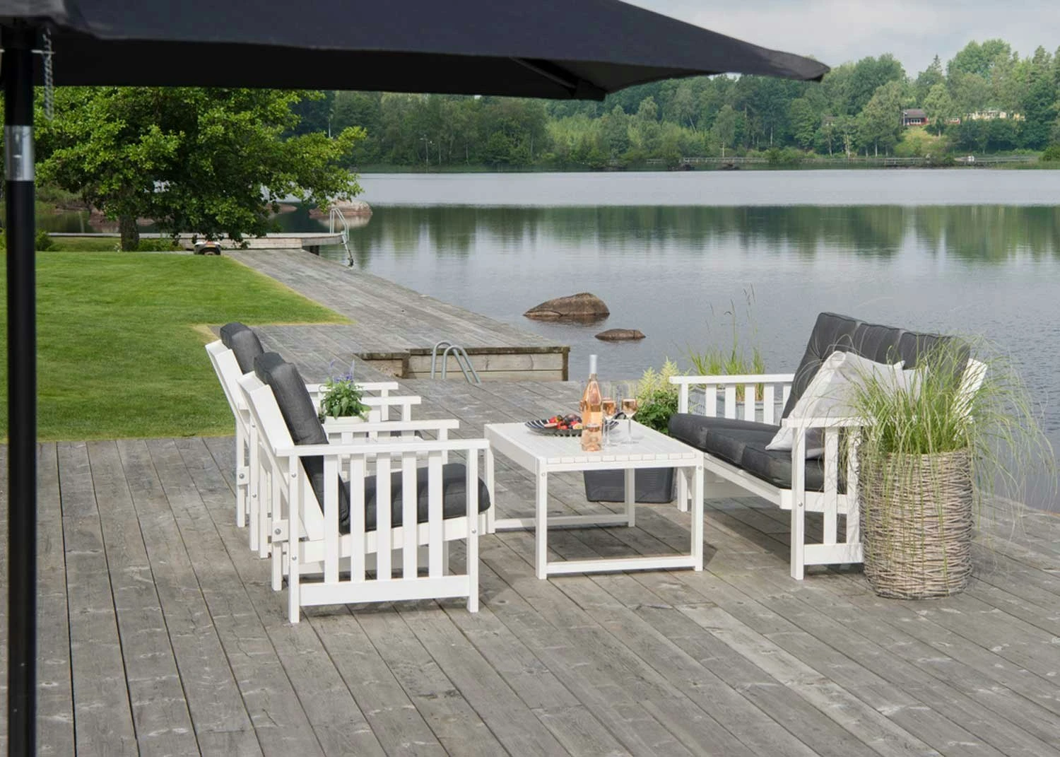 Gotland Armchair, White 4 Gotland Armchair, White - Image 4