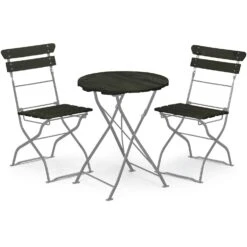 Krögaren Bistro Set, Black