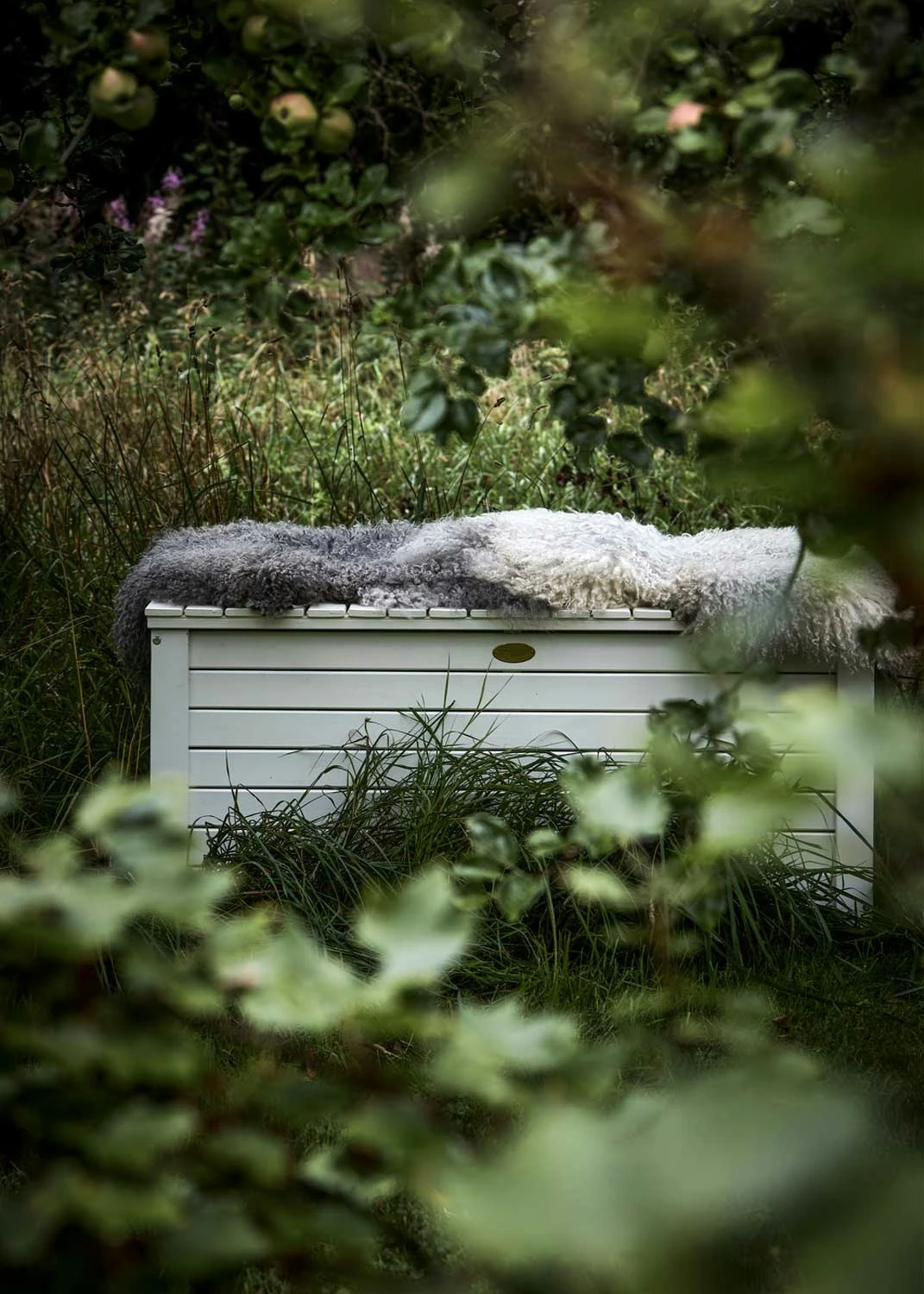 Läckö Outdoor Cushion Storage 134x59x64 Cm, White 2 Läckö Outdoor Cushion Storage 134x59x64 Cm, White - Image 2
