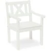 Läckö Armchair, White