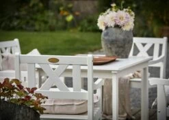 Läckö Table Set 5 Seats, White 5 Läckö Table Set 5 Seats, White -Hay Sales Store hillerstorp lacko soffgrupp vit 2