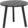 Tennessee Side Table Ø50x41 Cm, Hurricane Grey