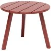 Tennessee Side Table Ø50x41 Cm, Oxide Red