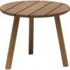 Tennessee Side Table Ø50x41 Cm, Thermotreated Ash