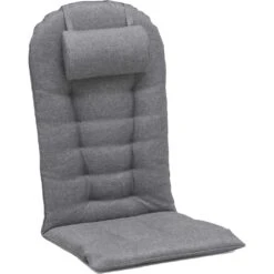 Tennesse Cushion With Neck Pillow, Grey