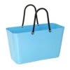 Hinza Bag Green Plastic Light Blue, Large